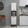 Hanah Home Armario multiusos Daminol Pino Atlántico y Blanco